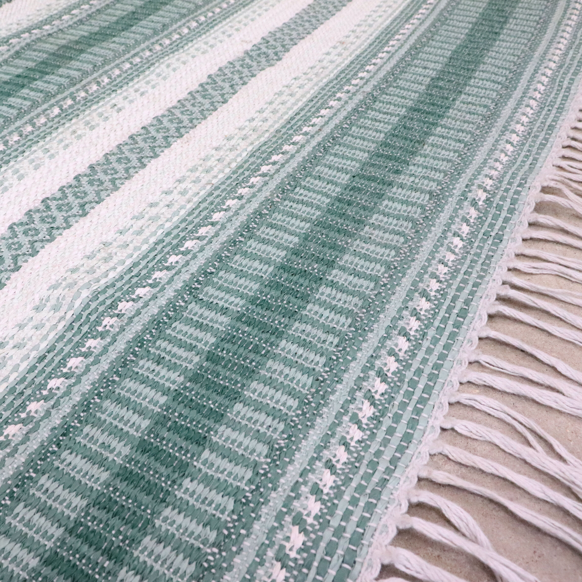 Matta No.14, woven plastic, 200 x 145 cm