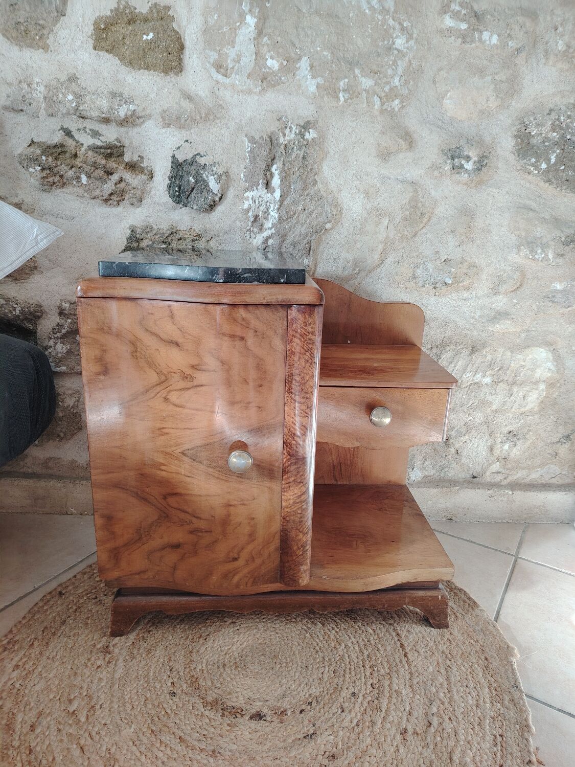 Art Deco Bedside Table