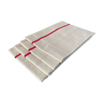 Set of 4 cotton kitchen towels