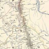 An antique engraved map of Russia by keith johnston circa 1869