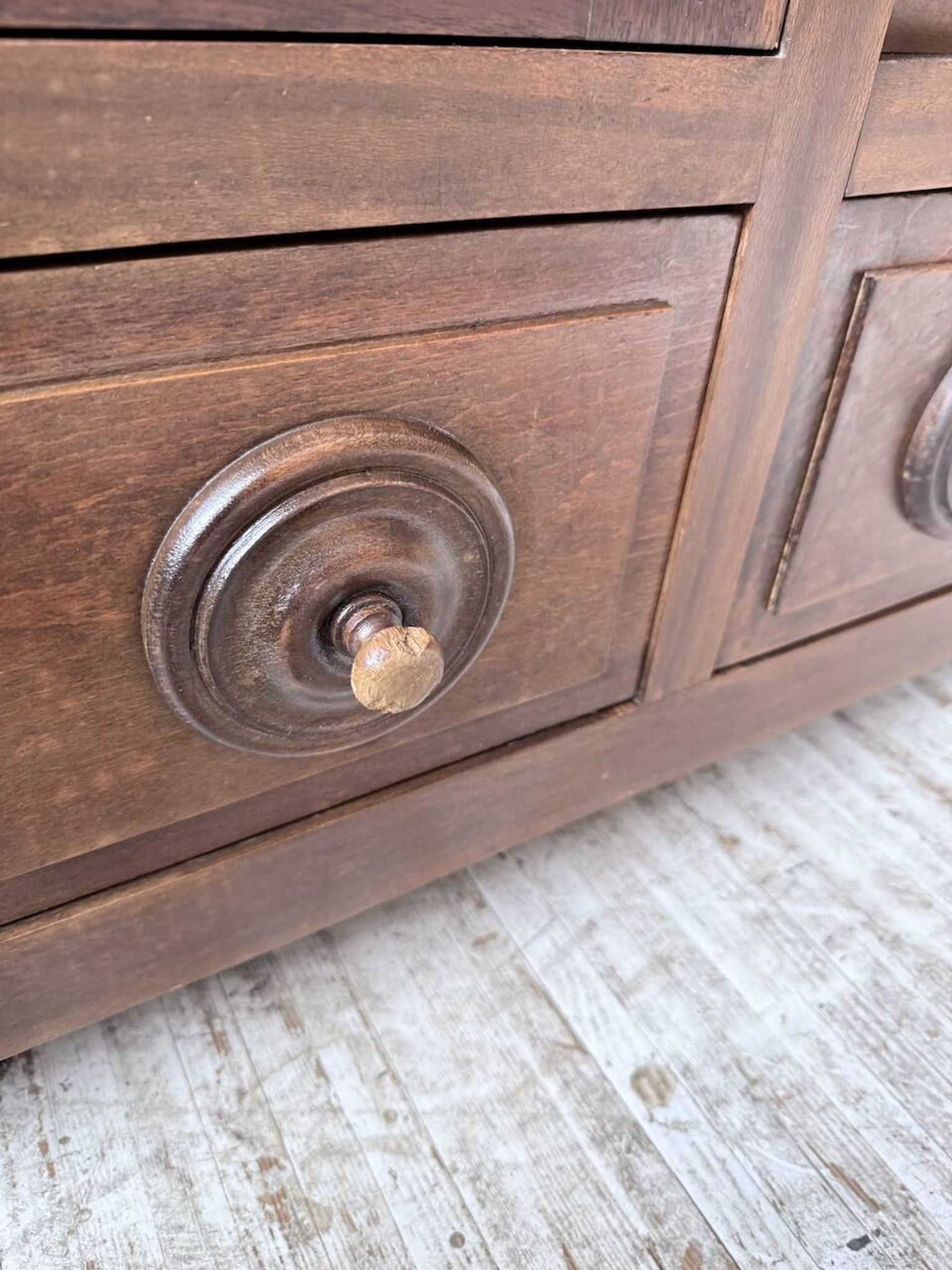 Oak wardrobe "Basque" Dudouyt