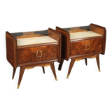Pair of design bedside tables from the 50s