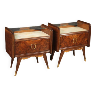 Pair of design bedside tables from the 50s