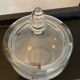 Vintage glass candy box