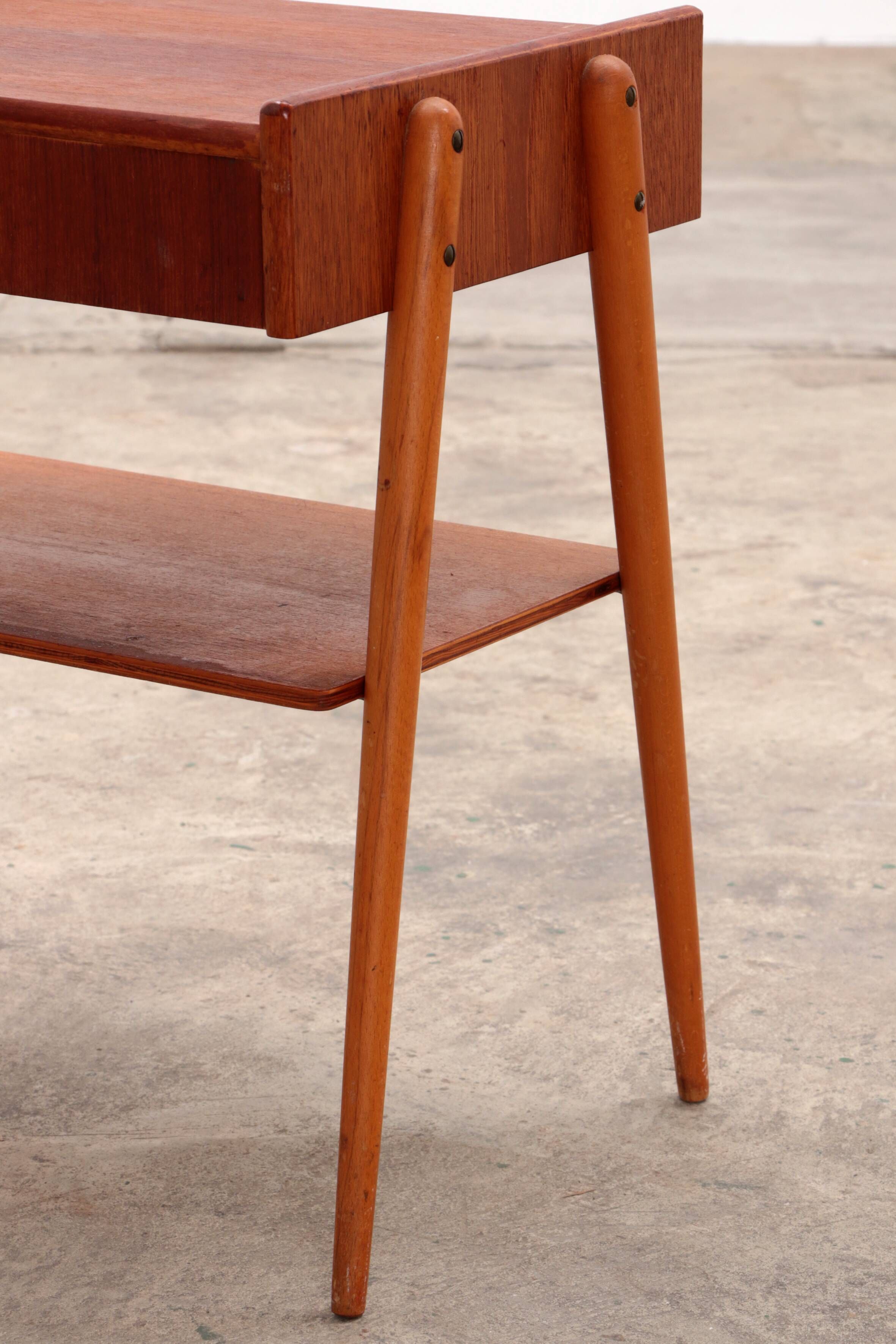 A set of teak bedside tables AB Carlstrom and Sweden from the 1960s