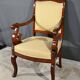 Mahogany Office Armchair, Restoration Period – Early 19th Century
