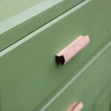 Renovated antique buffet – Herbarium Green (Libéron)