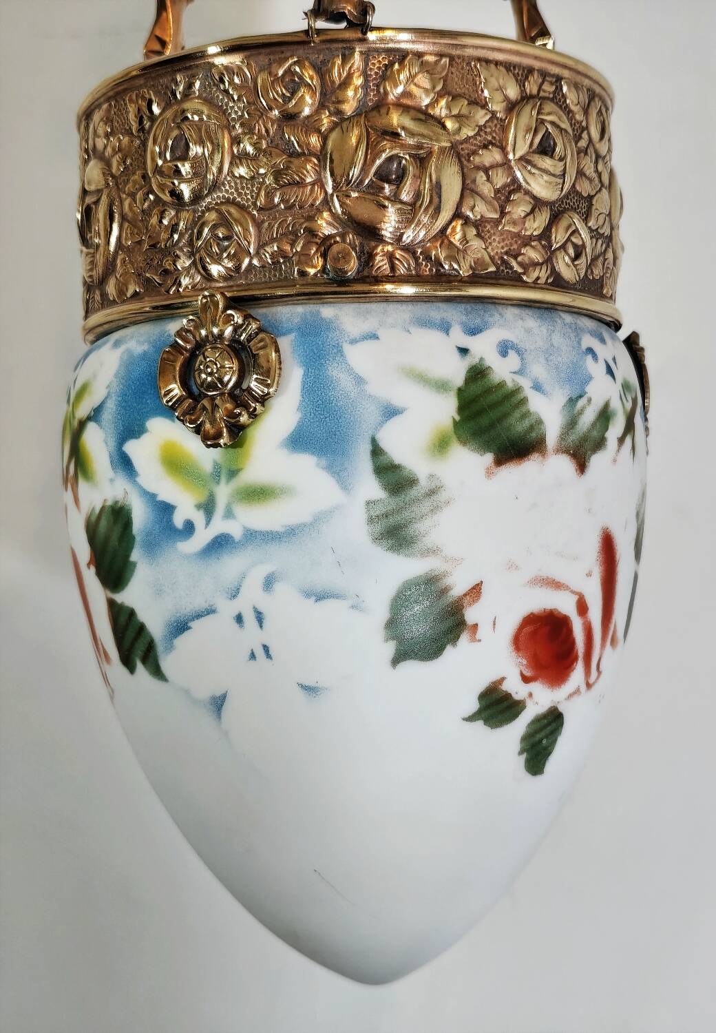 "Art Nouveau" ceiling lamp. Spain, 1930s.