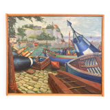 Port of Belle-Île-En-Mer, Citadel, oil on canvas