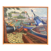 Port of Belle-Île-En-Mer, Citadel, oil on canvas