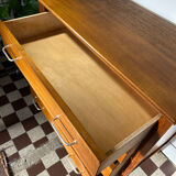 Vintage oak chest of drawers 1950
