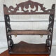Wall shelf – Carved wood – Decoration – Vintage cut-out style
