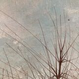 Huile sur toile l'hiver Jean Claude Brulere.