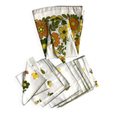 🌻Round tablecloth + 8 napkins 🌻