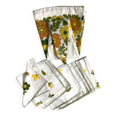 🌻Round tablecloth + 8 napkins 🌻