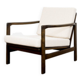 Customizable Restored Mid Century Armchair By Zenon Bączyk, 1960's