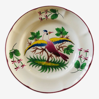 Saint clement bird pattern plate