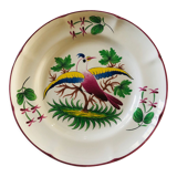 Saint clement bird pattern plate