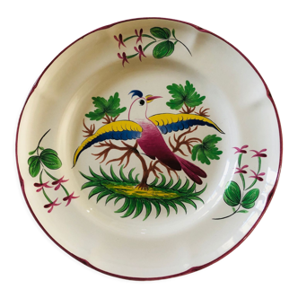 Saint clement bird pattern plate