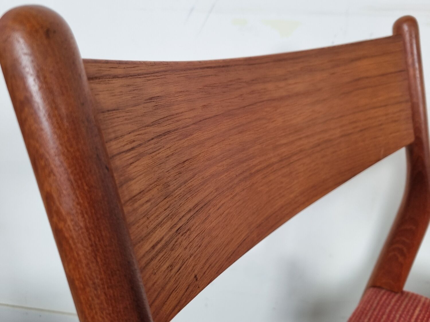 6 Scandinavian teak chairs, 60s