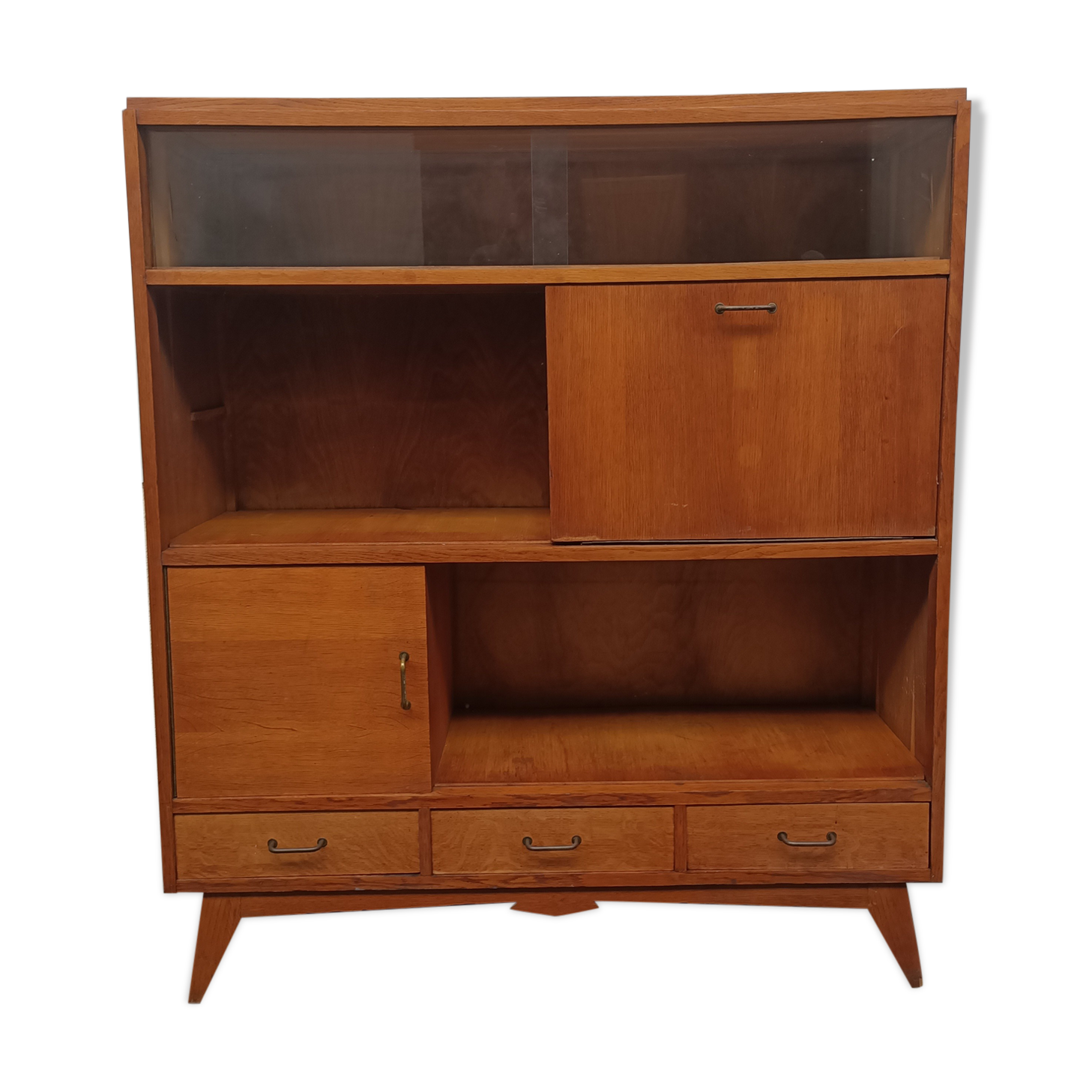 Vintage compass footboard