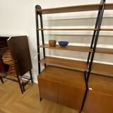 Teak "double" library, Sweden, 1950