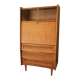 Vintage wicker rattan secretary desk