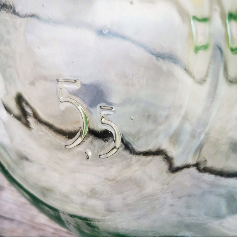 Demijohn transparent 5 liters