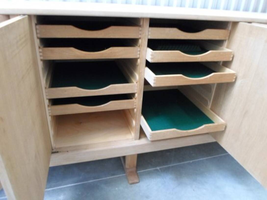 Vintage Scandinavian sideboard