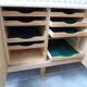 Vintage Scandinavian sideboard