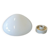 This LJS 970 flush mount was designed by Wilhelm Wagenfeld for Lindner