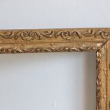 Old gilded frame