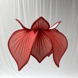 Set of Lotus fabric hanging lamps