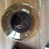 Smoked glass cups