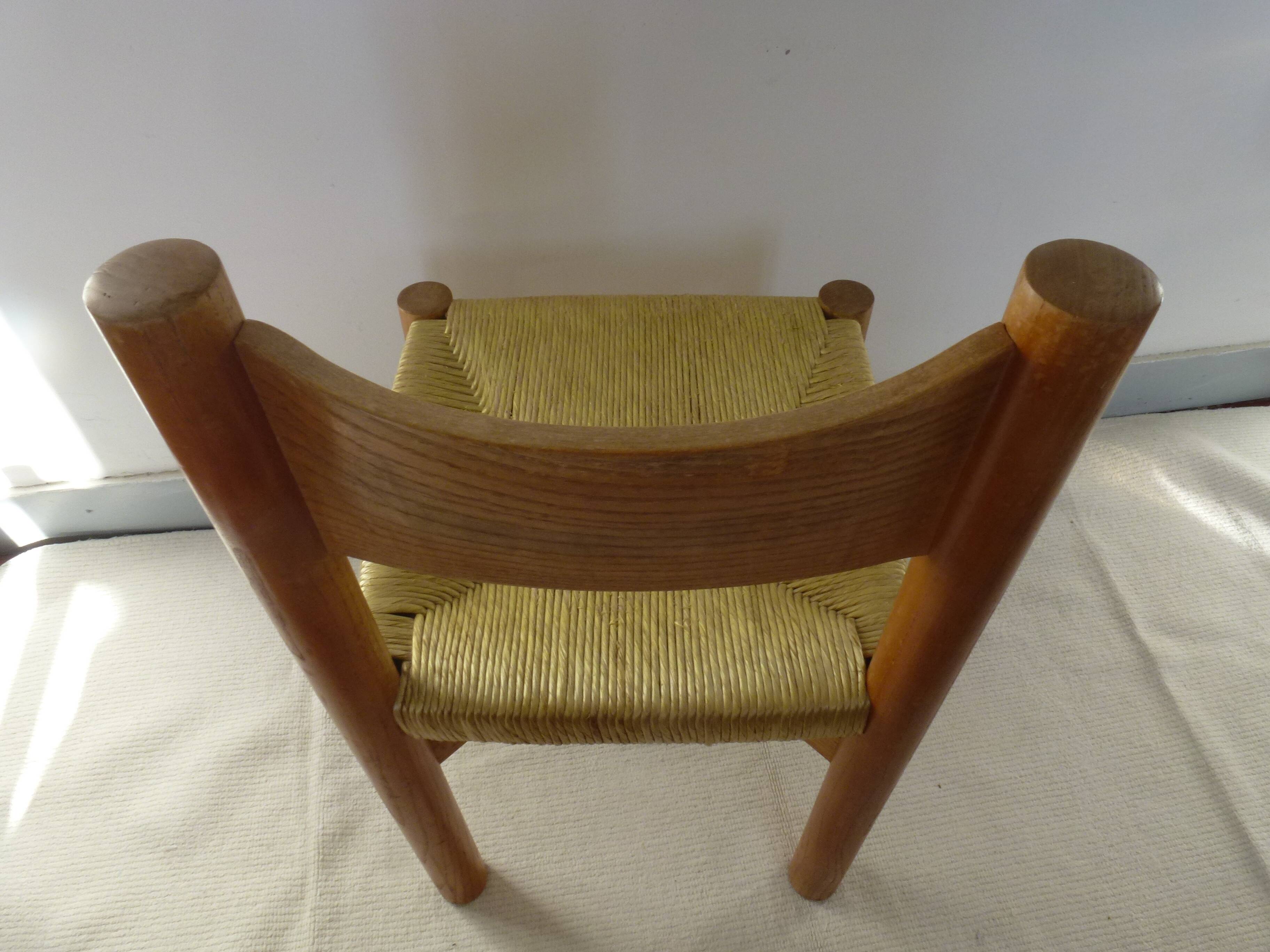 Chair Méribel by Charlotte Perriand 1960