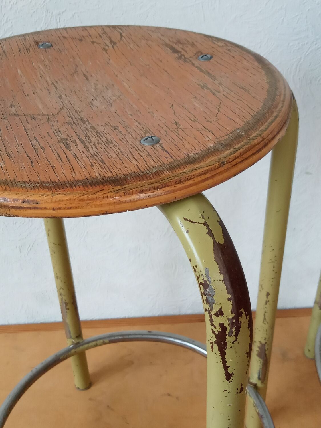 Pair of school stools