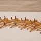 Set 6 deer knife holders