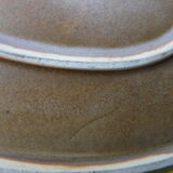 Sandstone smoker's necassary signed Denbac art nouveau