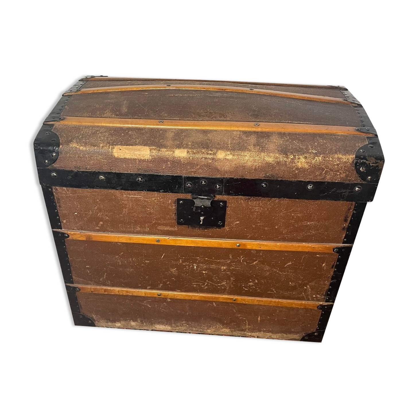 Old travel chest