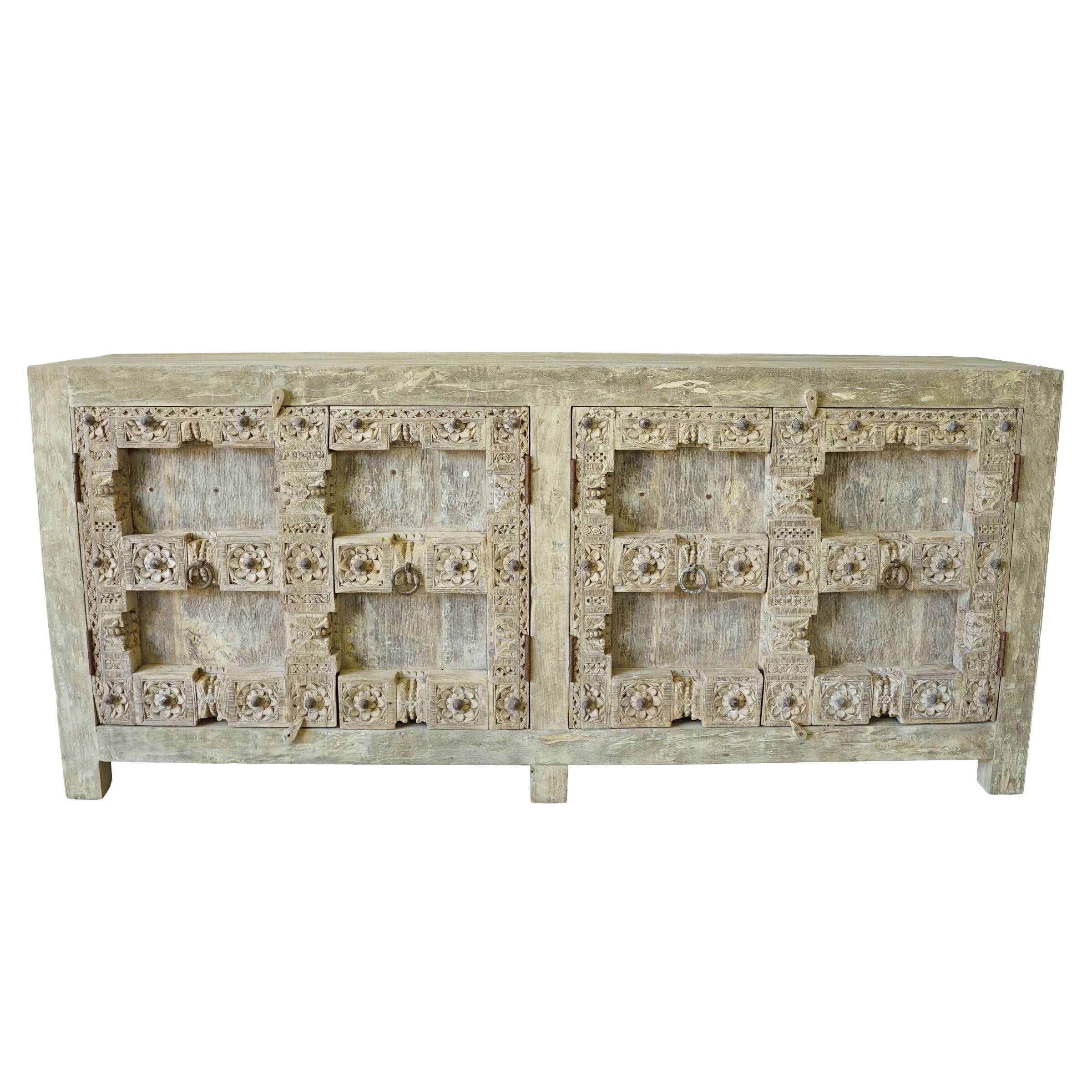 Ashta - Buffet indien sculpté n°5