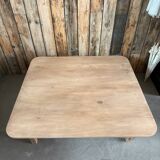 Square Farmhouse Coffee Table (Refurbished)