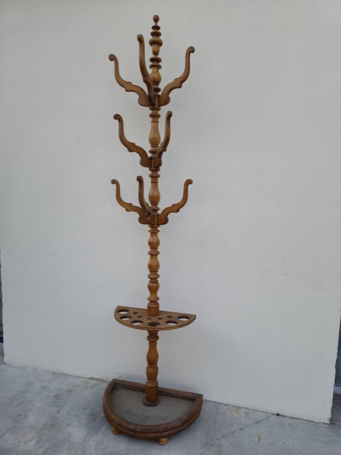 Antique 19th century parrot coat rack