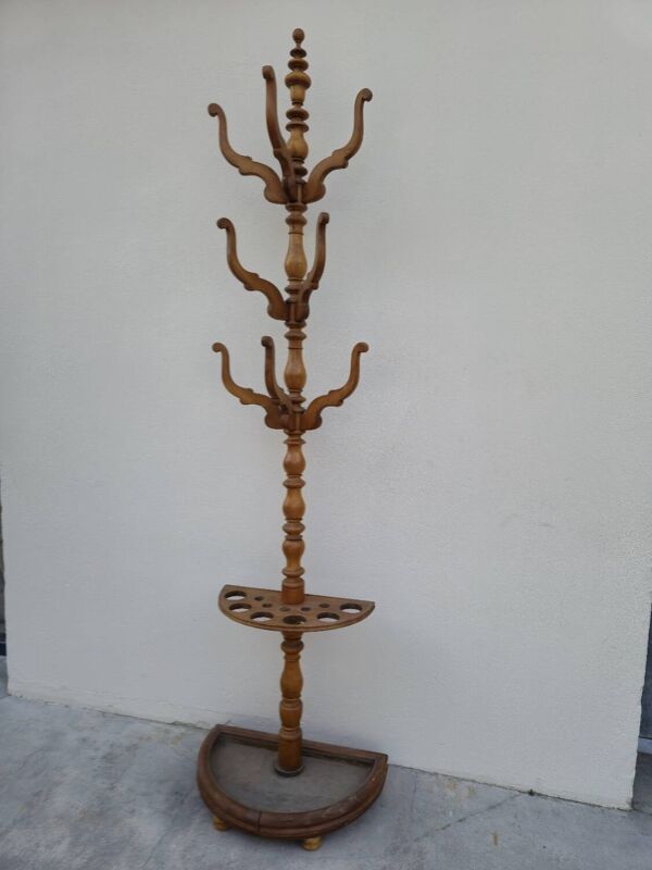 Porte manteau sur pied perroquet ancien 19éme