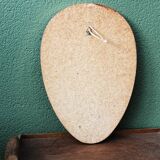 Free-form mirror, egg, 1960s