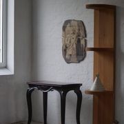 Table pliante anglaise de style Rococo Revival / Table de jeu en bois, 19ème siècle