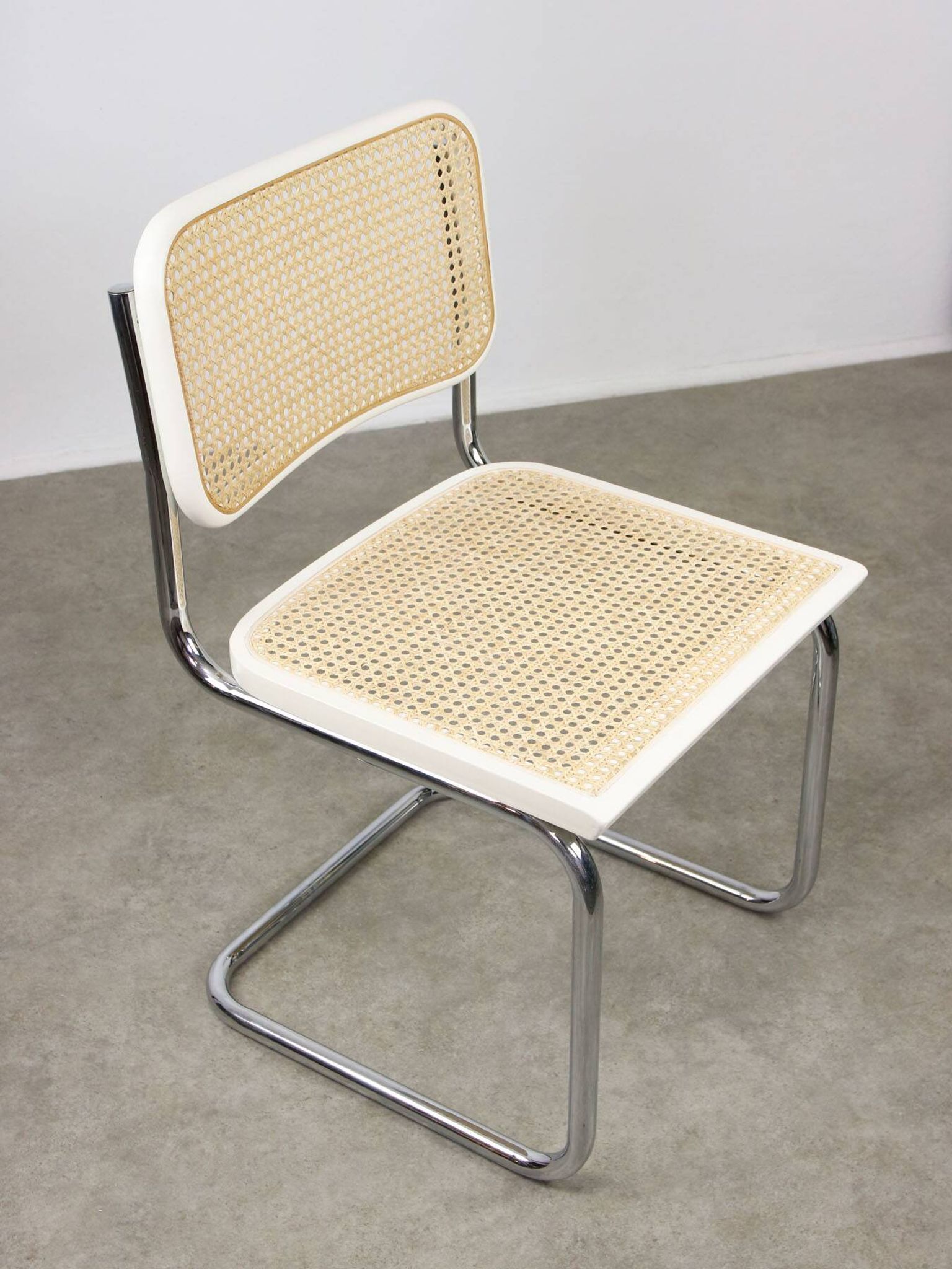 Chaise vintage Cesca B32 par Marcel Breuer