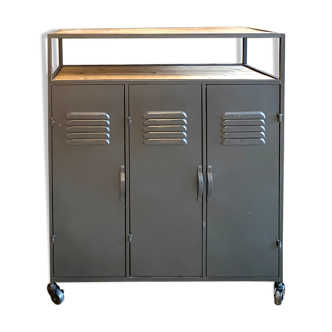 Metal & wood workshop furniture