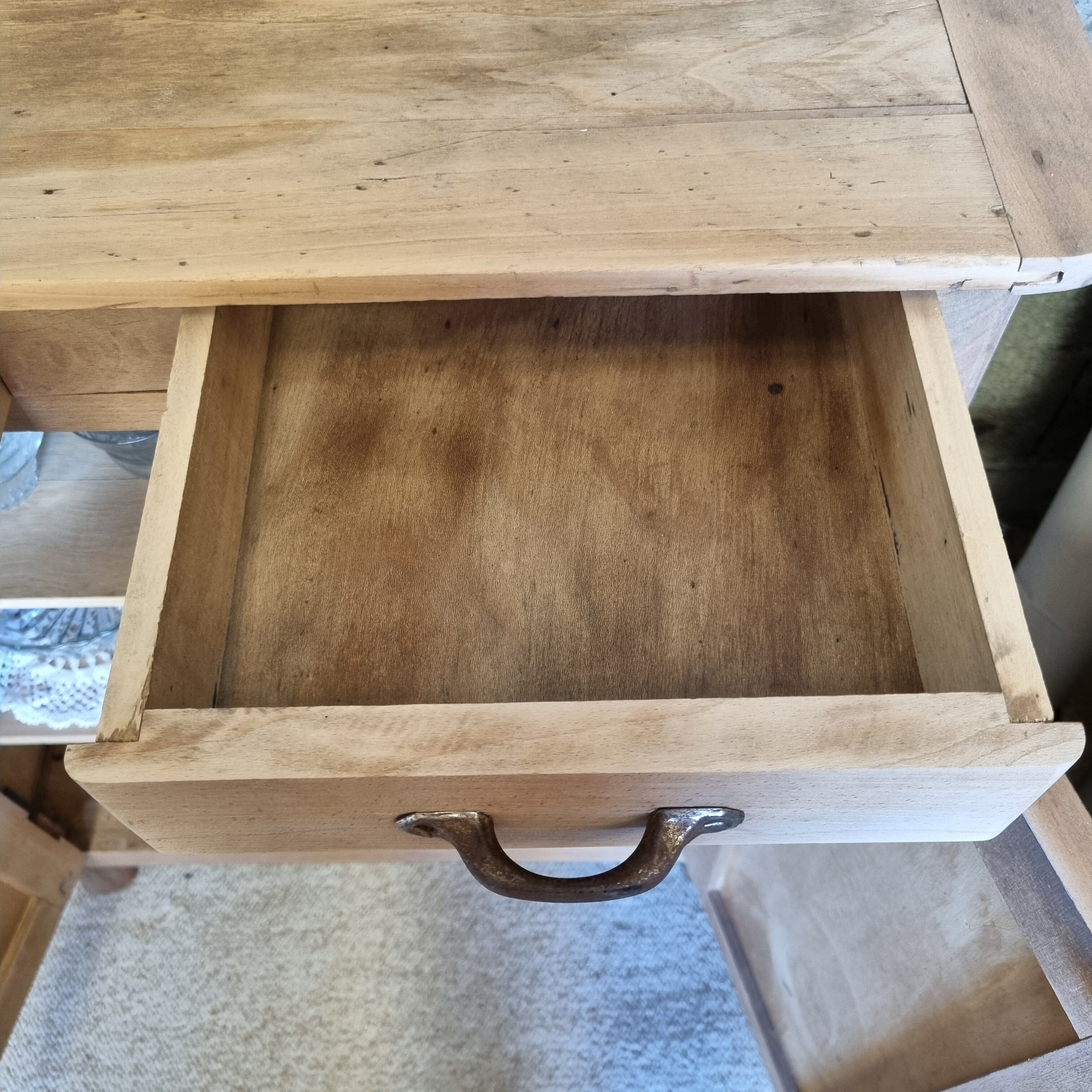 Parisian buffet in raw wood