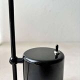 Minimalist Memphis design arc table lamp from the 80s.