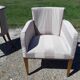 1 fauteuil et 1 chaise, années 60